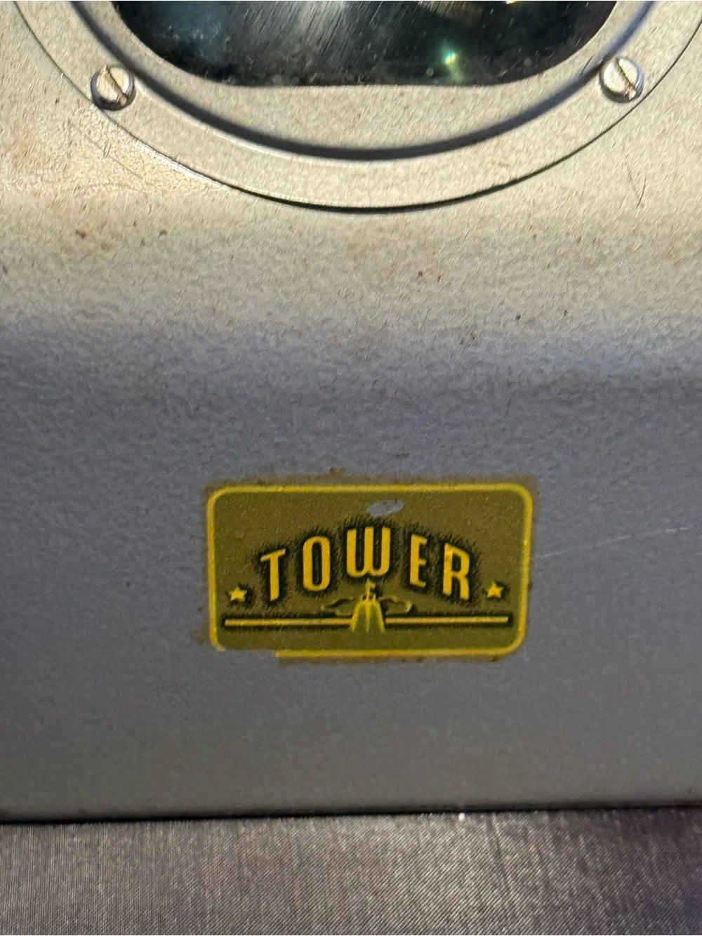 Vintage Slide/Film Viewer with Built-In Lens